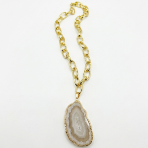 Collar Piedra natural ágata