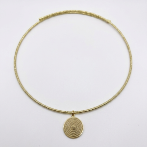 Collar iman, Padre Nuestro oro